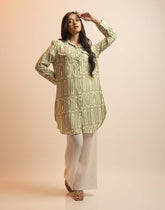 DAISY STREET ORNAMENTAL PRINTED TOP